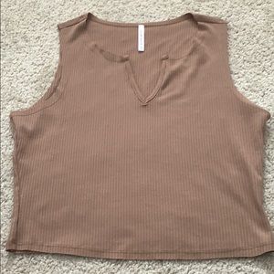 Lulus basic tan tank top